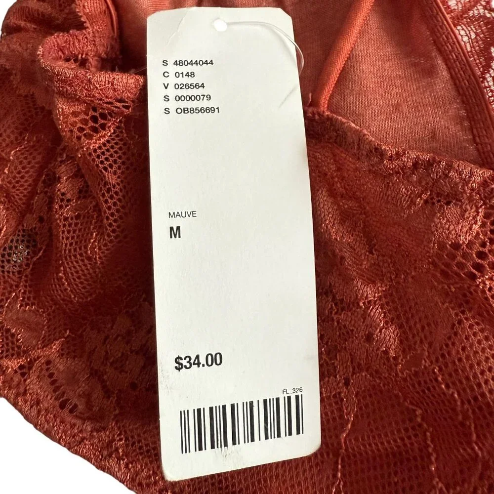 NWT Urban Outfitters Out From Under Camilla Lace Button Front Bralette Medium - Picture 6 of 12